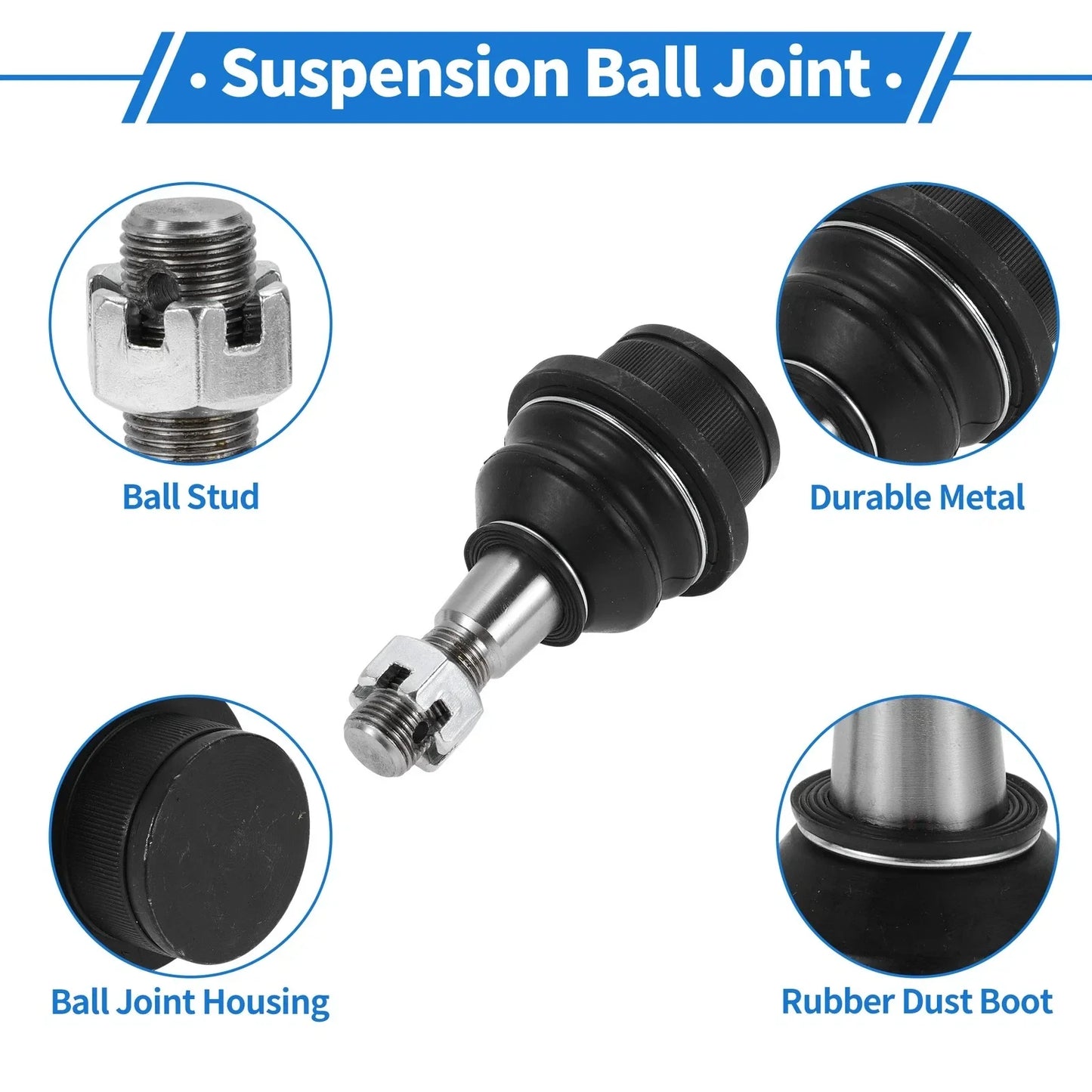 2 x Front Lower Ball Joints for Dodge Ram 1500 (2002-2005)