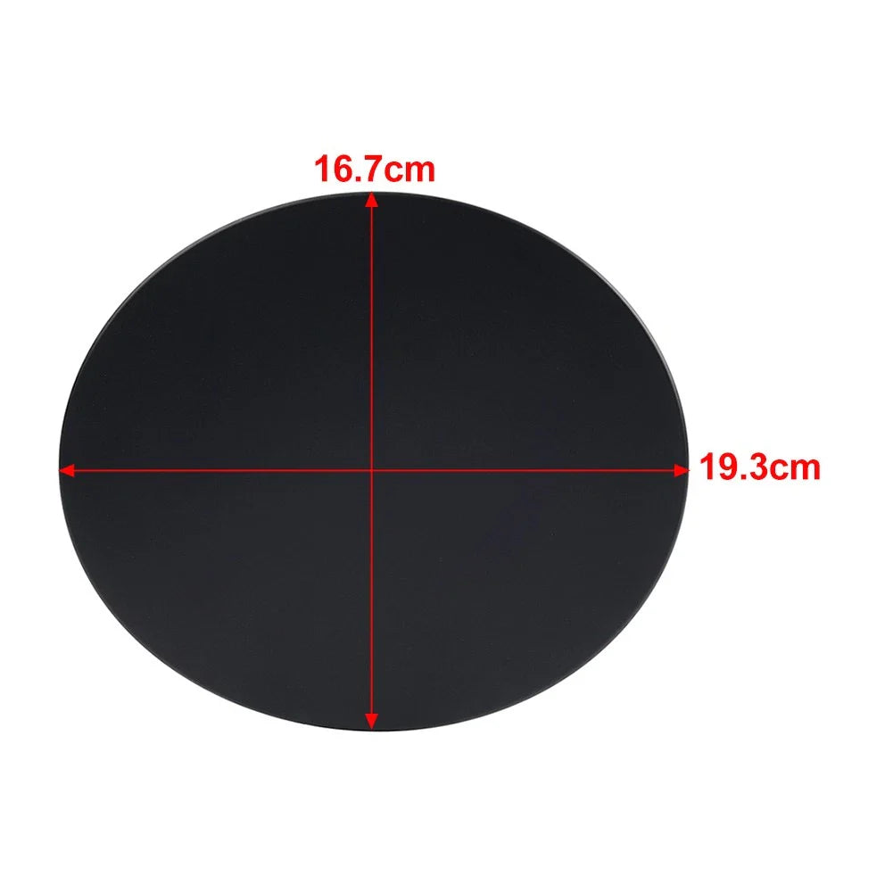 Petrol Fuel Tank Cover Cap for Jaguar XF (2016-2023) Unpainted Black ABS