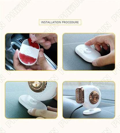 12V 150W Portable Car Heater Warmer Fan Demister Universal Plug & Play