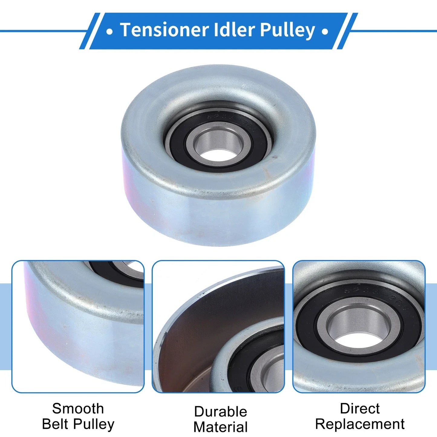 Drive Belt Idler Pulley for Honda Fit (2009-2013) 1 x OEM Replacement Part