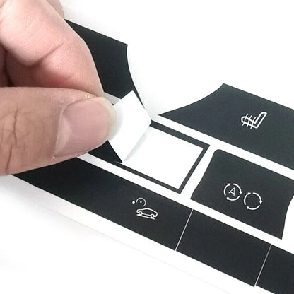 AC Climate Control Repair Stickers for BMW 328i 335i E90 E92 (2006-2011)