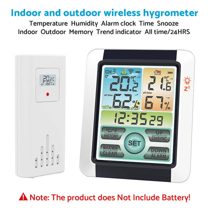Digital Hygrometer Thermometer Wireless Temperature Humidity Meter