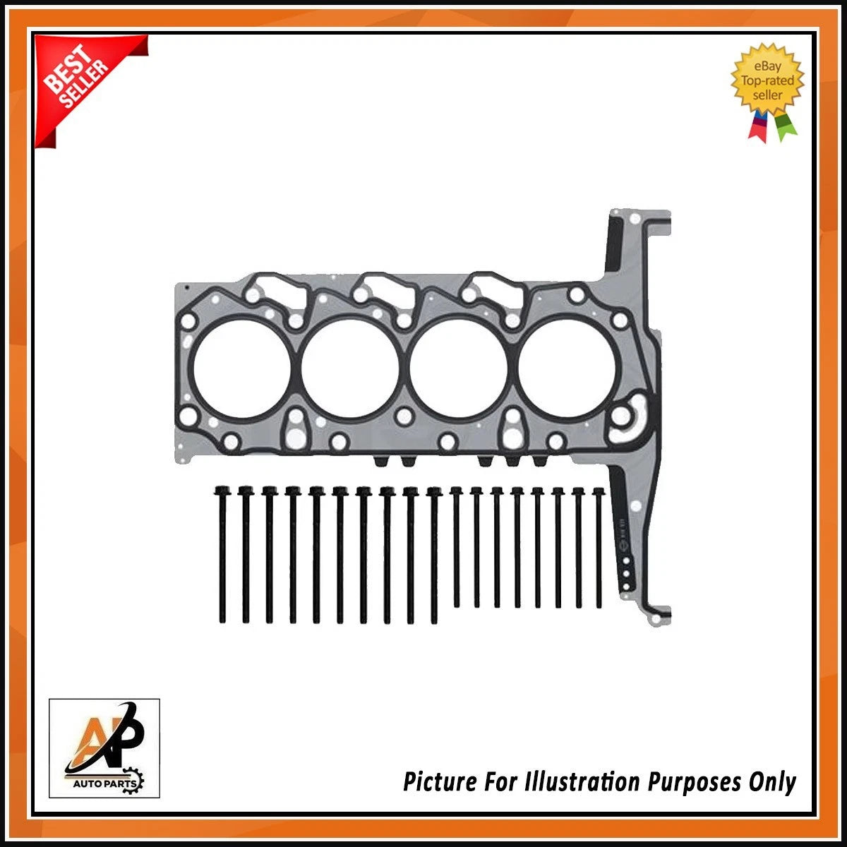 Head Gasket Kit Replacement for Ford Transit Ranger 2.2 TDCi (2006–2016)