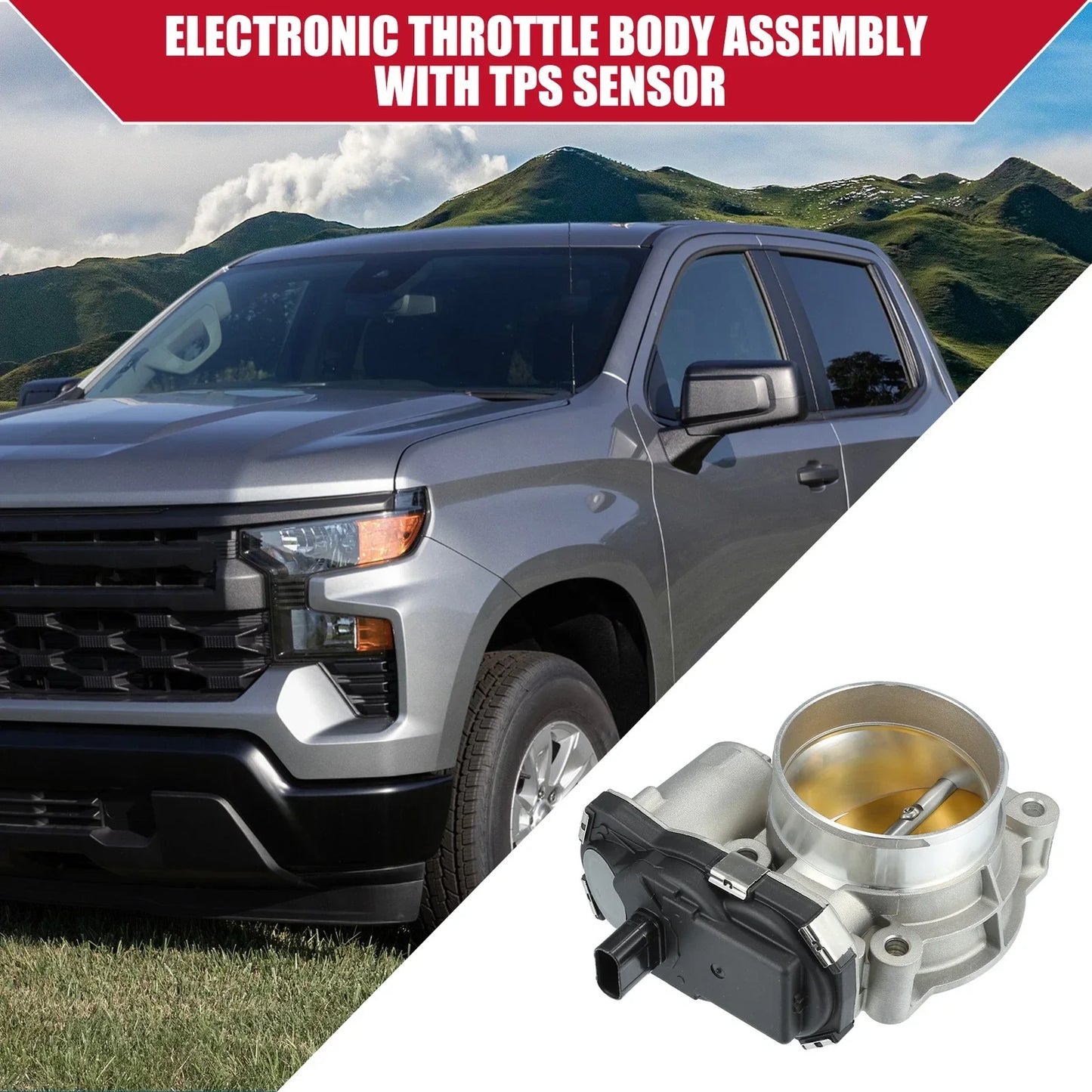 Electronic Throttle Body Assembly for Chevrolet Express 2500 (2003-2023)