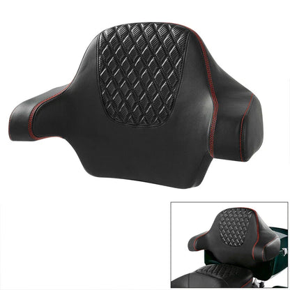Backrest Pad for Harley Tour Touring Tri Electra Road Glide (2014-2025)