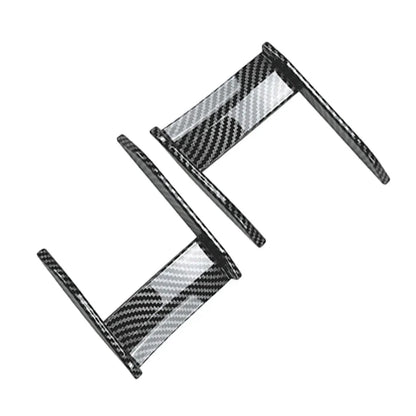 Carbon Look Front Bumper Side Spoiler for BMW 1 Series F40 (2019-2023)