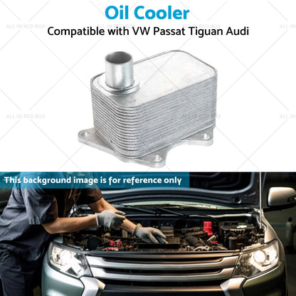 Oil Cooler for VW Passat, Tiguan, Audi A4, A5, A6, TT, Skoda Octavia (2006-2023)