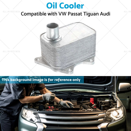 Oil Cooler for VW Passat, Tiguan, Audi A4, A5, A6, TT, Skoda Octavia (2006-2023)