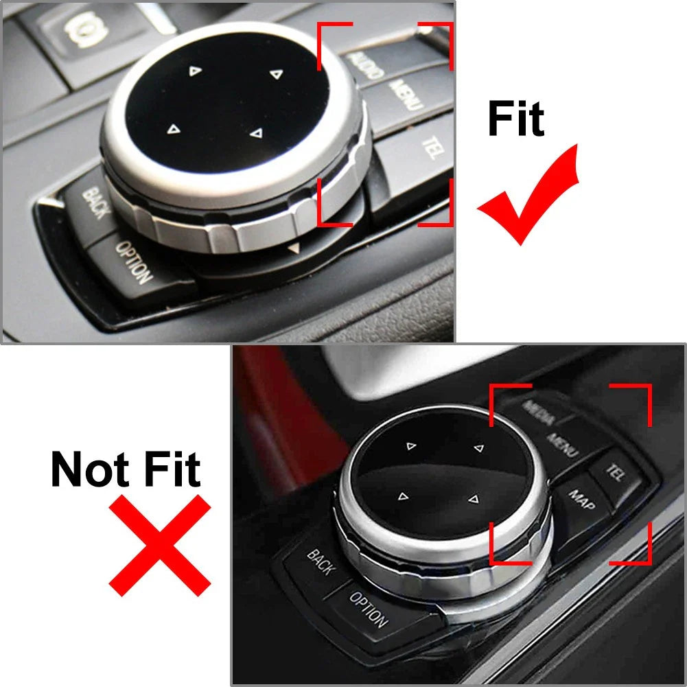 New Control Knob Trim for BMW 1 2 3 4 5 6 7 X1 X3 X4 X5 X6 (2006-2023)