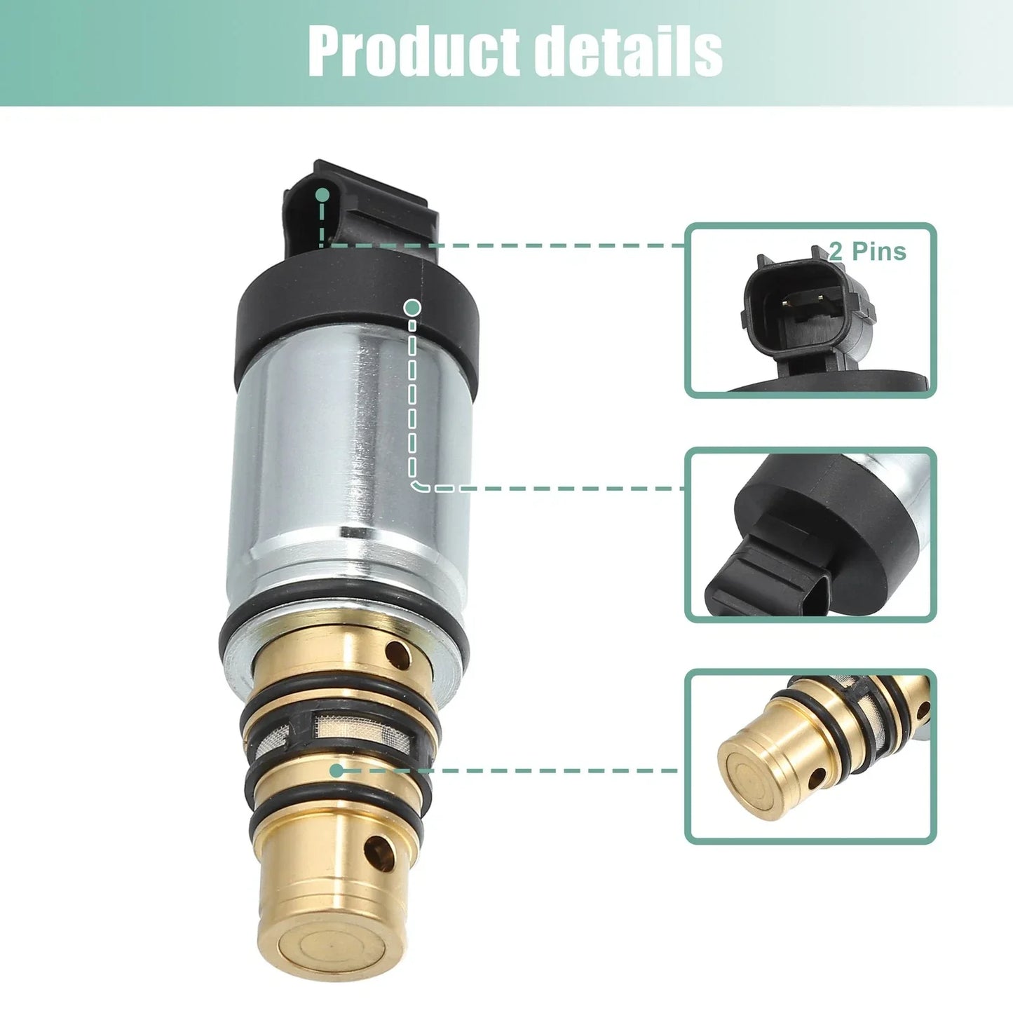 AC Compressor Control Solenoid Valve for Hyundai Tucson (2010-2015)