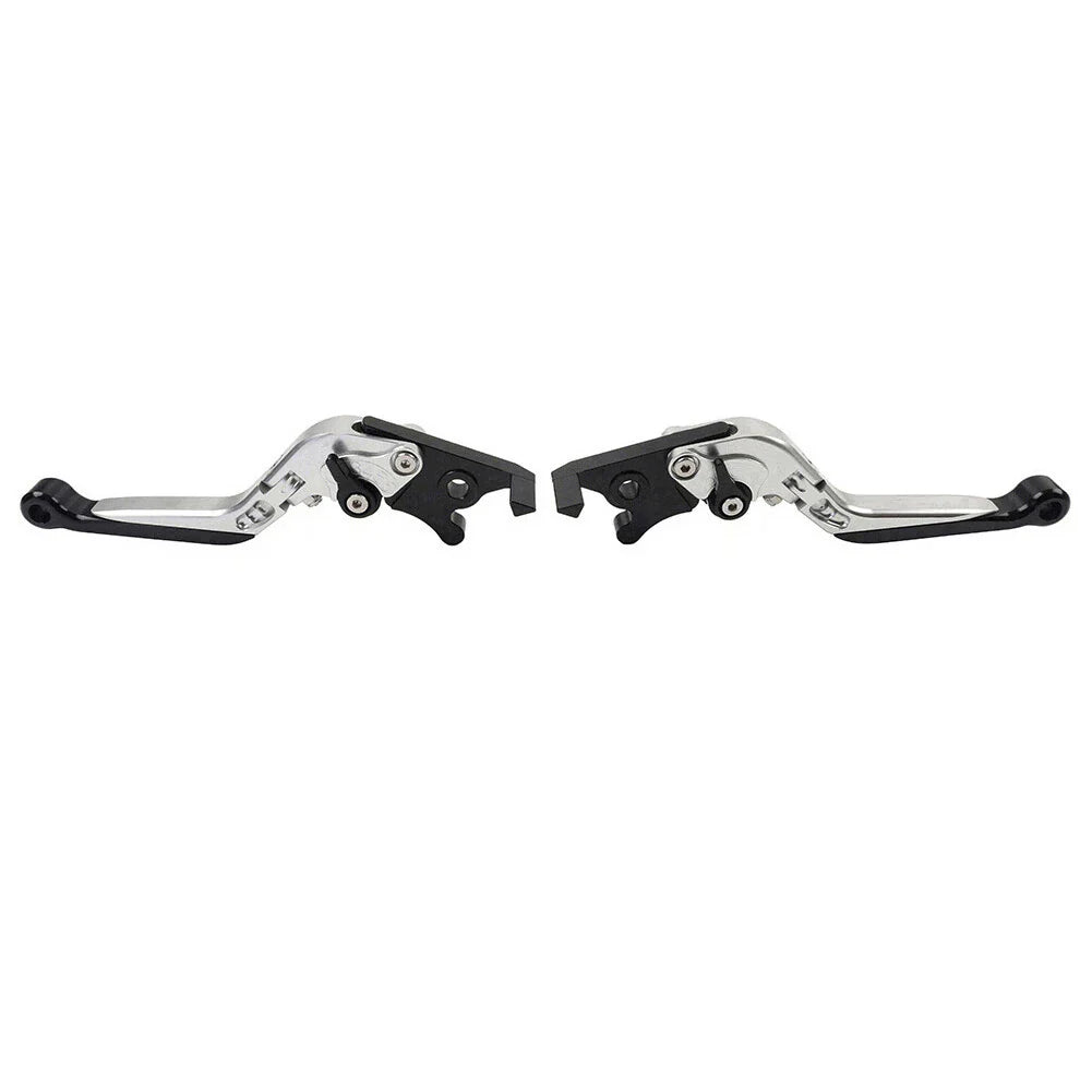 CNC Silver Extendable Brake Clutch Levers for Yamaha XMAX 125/250/300/400 (15-22)