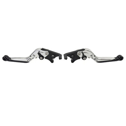 CNC Silver Extendable Brake Clutch Levers for Yamaha XMAX 125/250/300/400 (15-22)