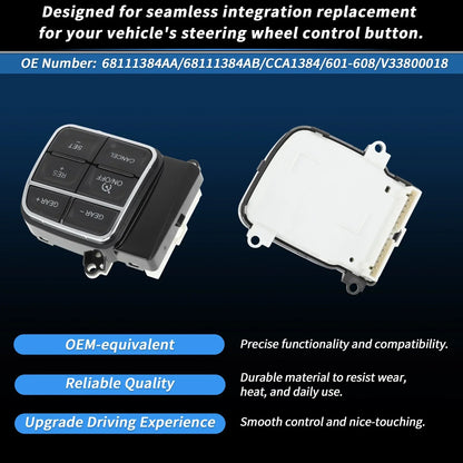 Right Steering Wheel Cruise Control Switch for Dodge Ram 1500 2500 3500