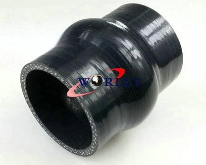 2.5 Inch Silicone Hose Straight Hump Coupler for Trobo Turbo Intercooler