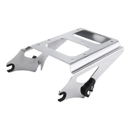 Chrome Quick Detach  Up Mount Rack for Harley Touring Street Glide (09-13)