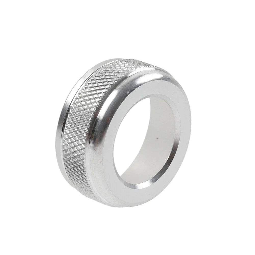 Silver Console Volume Button Switch Ring for Lexus NX250 350h 450h (2022-2024)