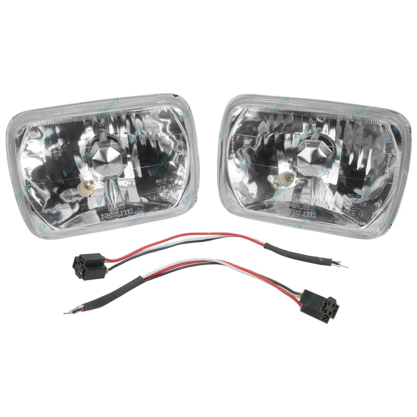 2 x Multi Reflective Lens 200mm x 142mm Headlight