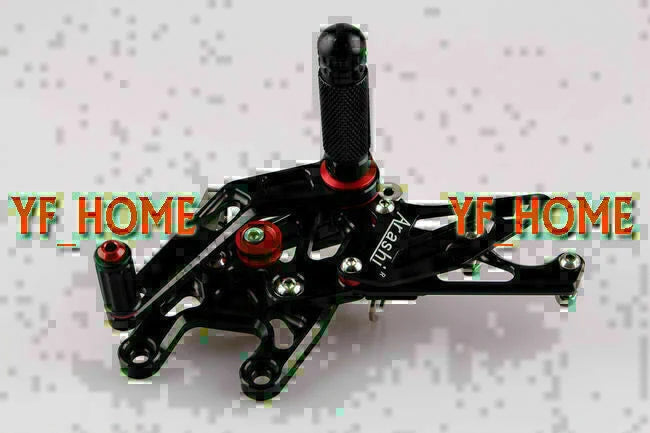 Motor Black Rearsets Foot Pegs for Honda CBR 1000RR (2008-2016)