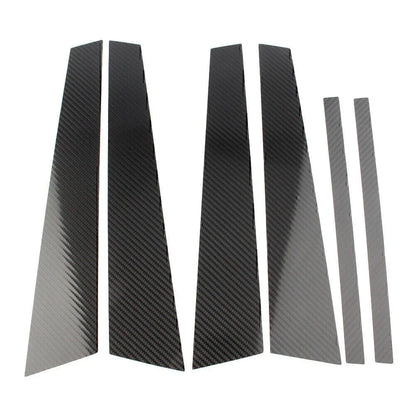 Carbon Fiber B Pillar Trim Covers for BMW 5 Series (2011-2017)