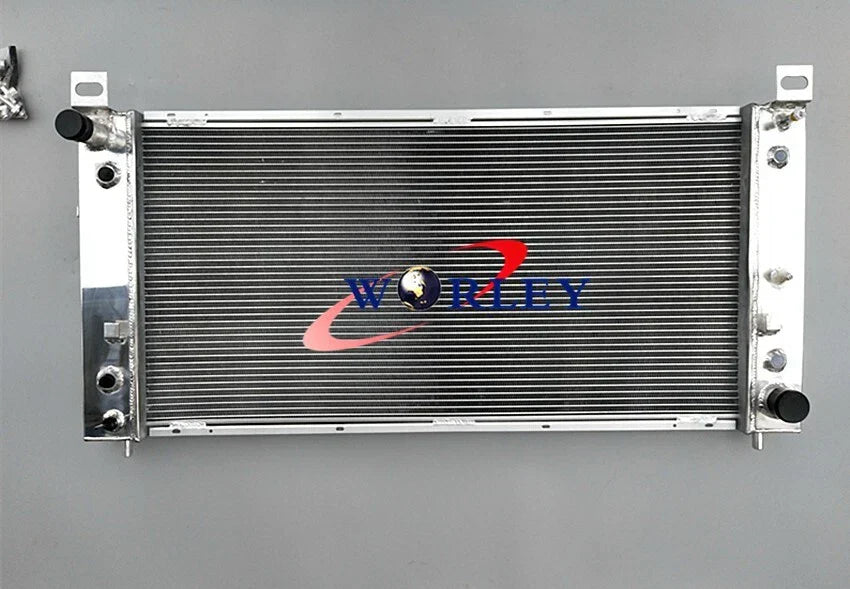 Aluminum Radiator & Fan for Chevrolet Silverado 1500 2500 3500 (2007-2013)