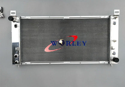Aluminum Radiator & Fan for Chevrolet Silverado 1500 2500 3500 (2007-2013)