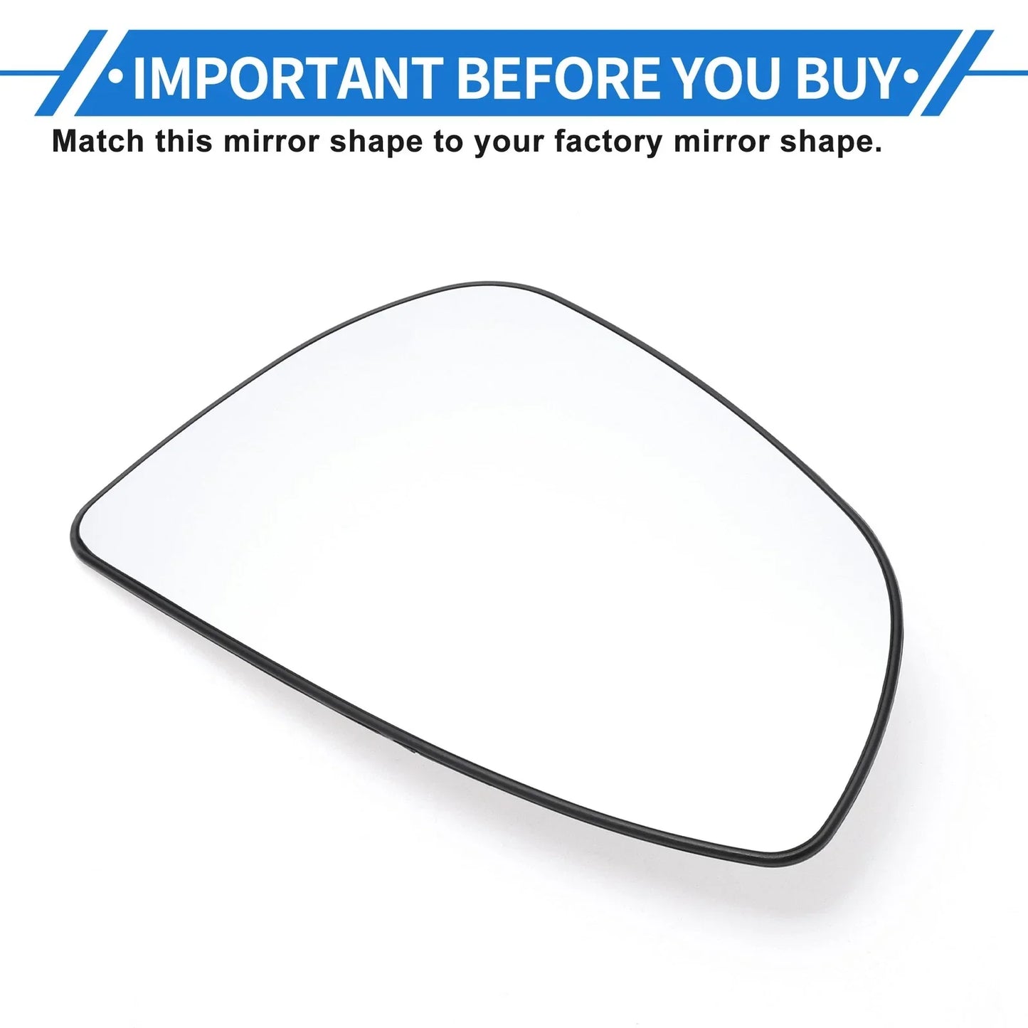 Heated Mirror Glass Replacement for Hyundai Bayon (2020-2023)