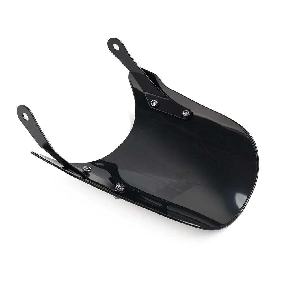 Headlight Windscreen for Yamaha T100 2003-2021 & XSR125 2021-2023 Black