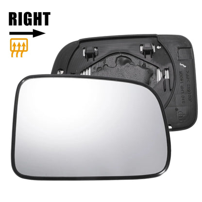 Right Side Heated White Mirror Glass for Honda CR-V 2002-2006