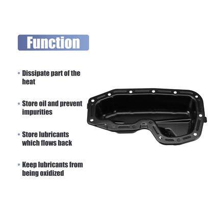 Engine Oil Pan for Dodge Durango, Ram 1500 (2011-2023, 2013-2018)