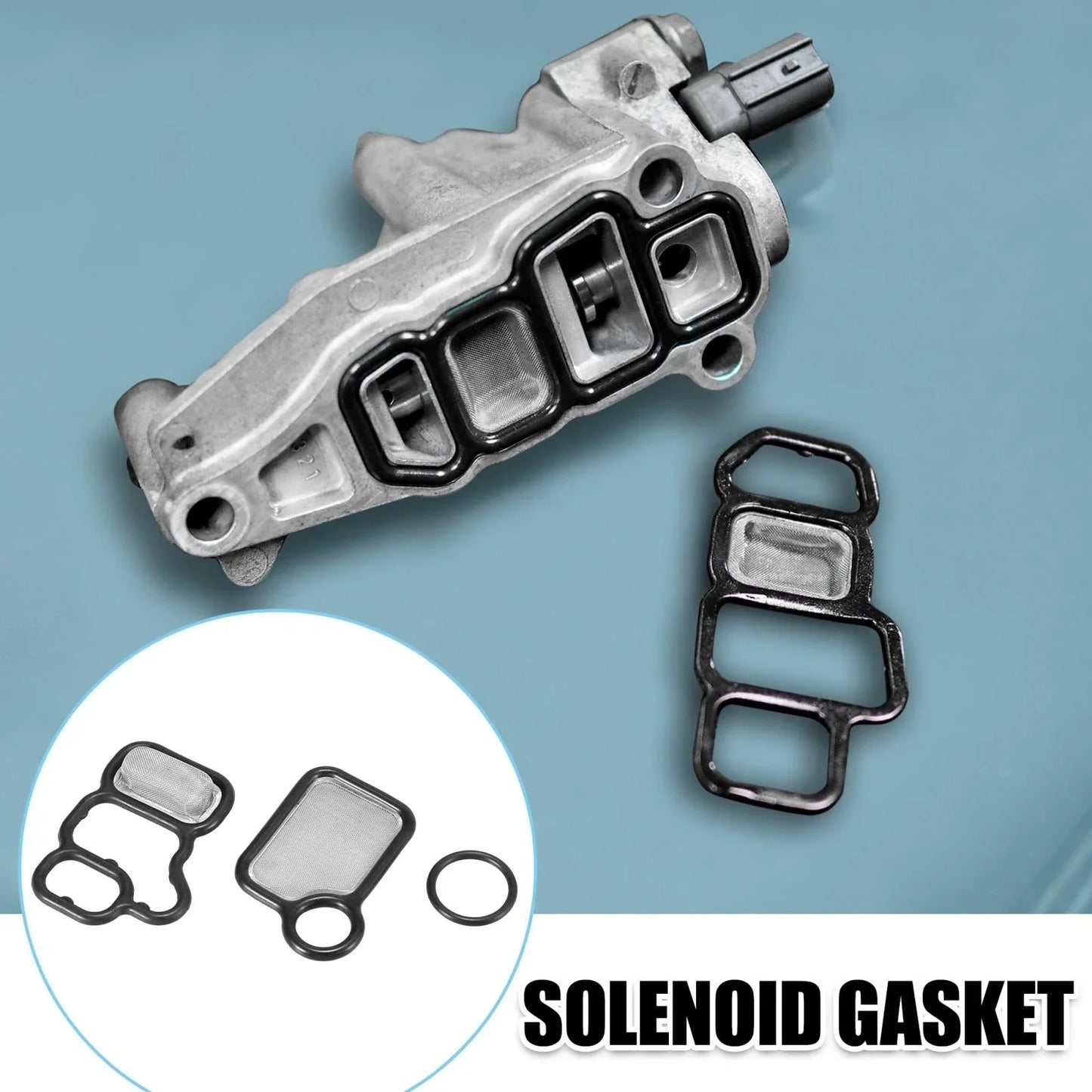 Solenoid Gasket Kit for Honda Civic, Acura TSX (2004-2011, 2004-2008)