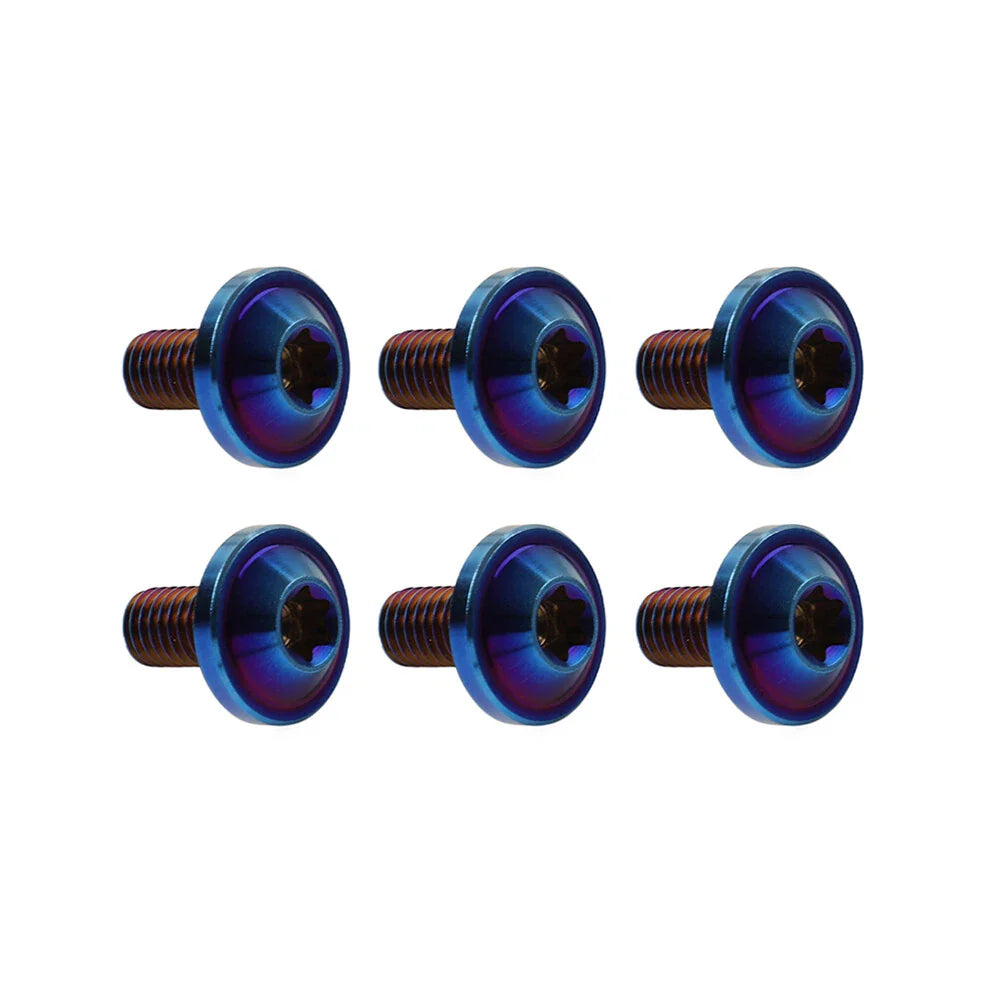 6 x M5x20mm Alloy Torx Head Screws for Motorcycle Bike