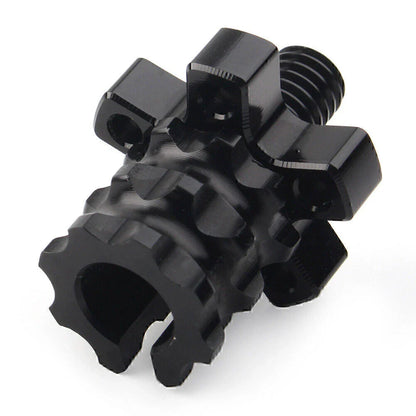 CNC M8 Clutch Brake Cable Adjuster Screw for Motorcycle Dirt Bike Black