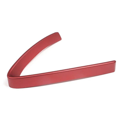 Red Front Bumper Grille Trim Cover for Alfa Romeo Stelvio (2017-2021)
