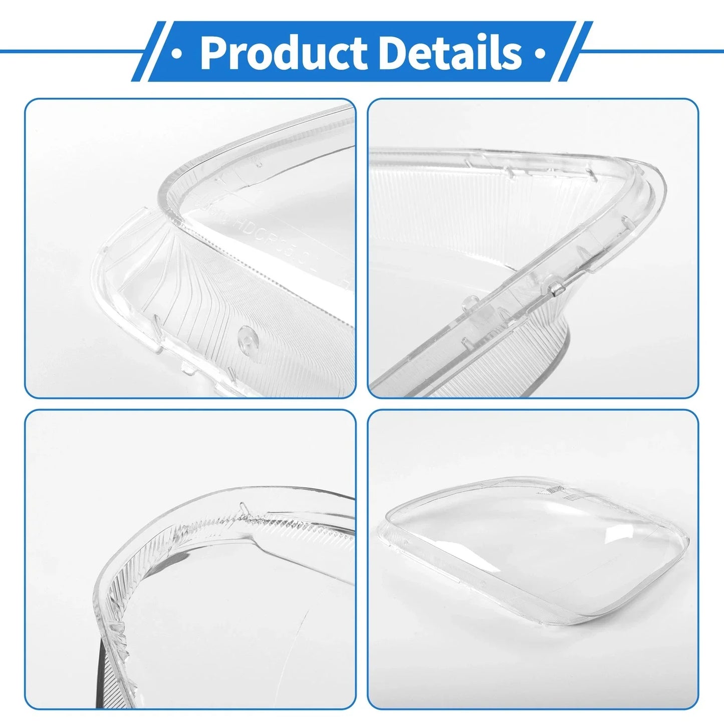 Car Front Left Headlight Lens Cover for Honda CR-V (2005-2006)