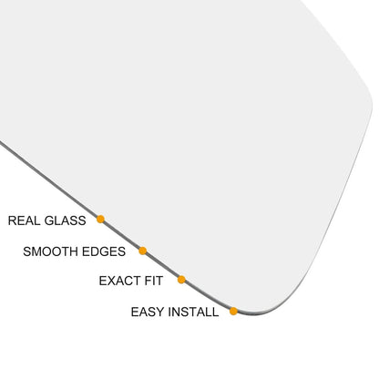 Heated Mirror Glass w/ Backing Left Side for Mercedes-Benz Sprinter 2500 3500
