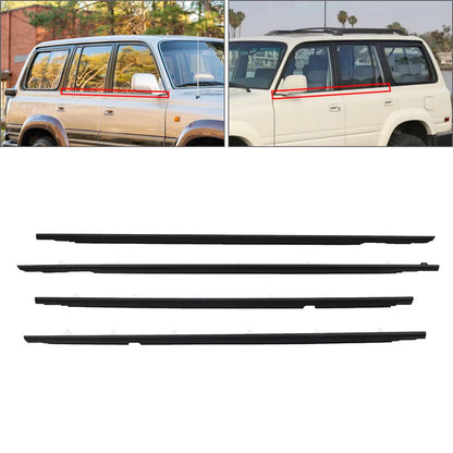 Outer Door Window Weatherstrip Trim for Toyota Land Cruiser (1991-1998)