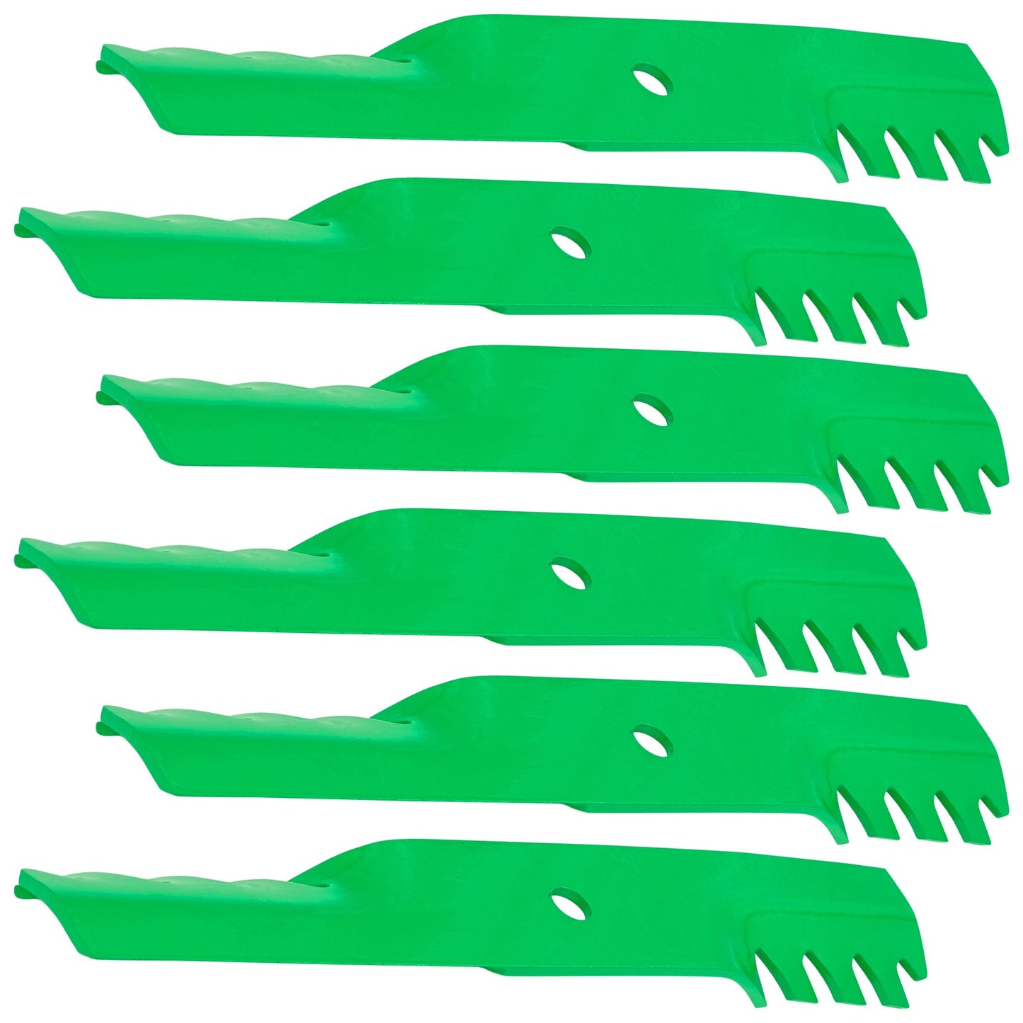 Deck Gator Toothed Blades for Bobcat CRZ XRZ Fastcat Pro (48 Inch)