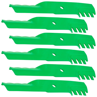 Deck Gator Toothed Blades for Bobcat CRZ XRZ Fastcat Pro (48 Inch)