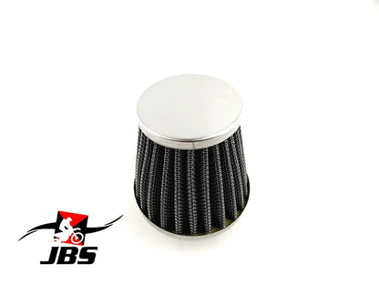 48mm Chrome Pod Air Filter Cleaners for Honda CB450DX (1989-1992)