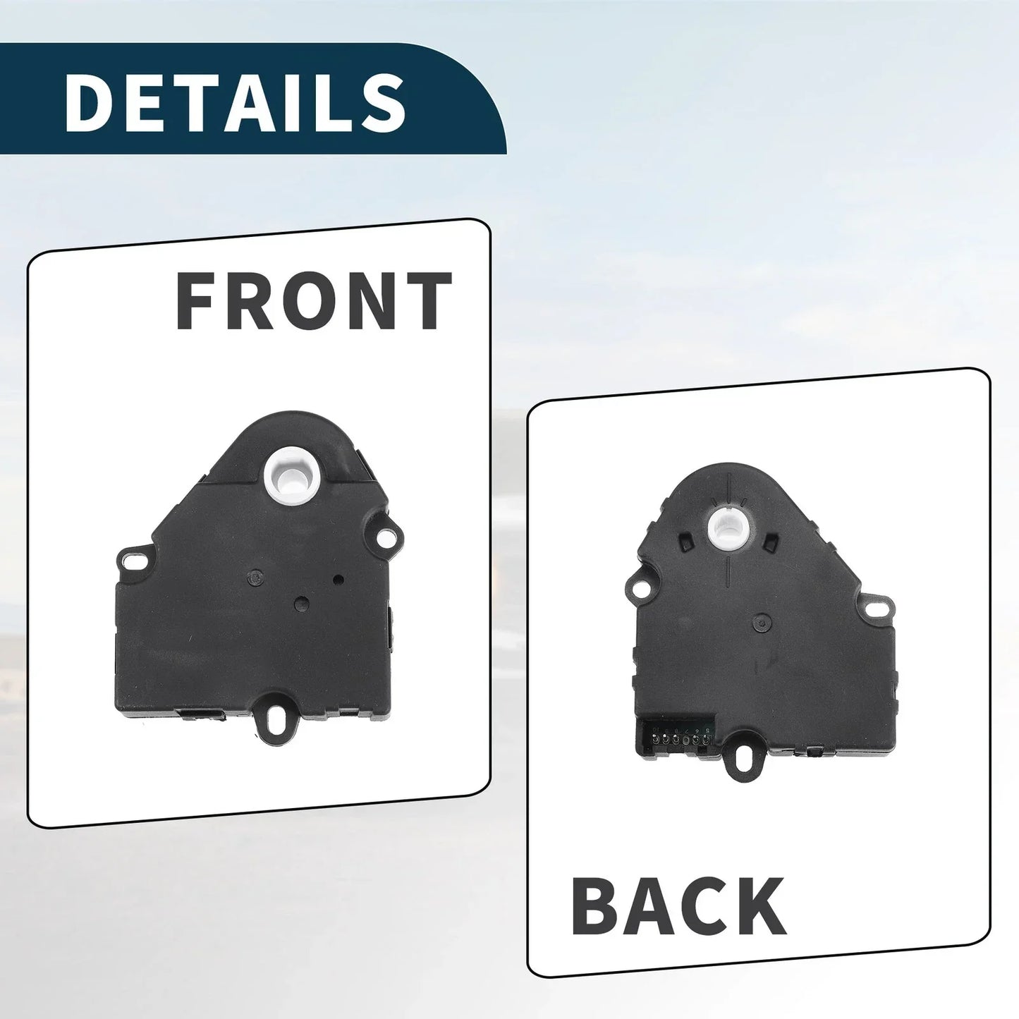 2 x HVAC Heater Blend Door Actuators for Chevrolet Blazer (1992-1994)