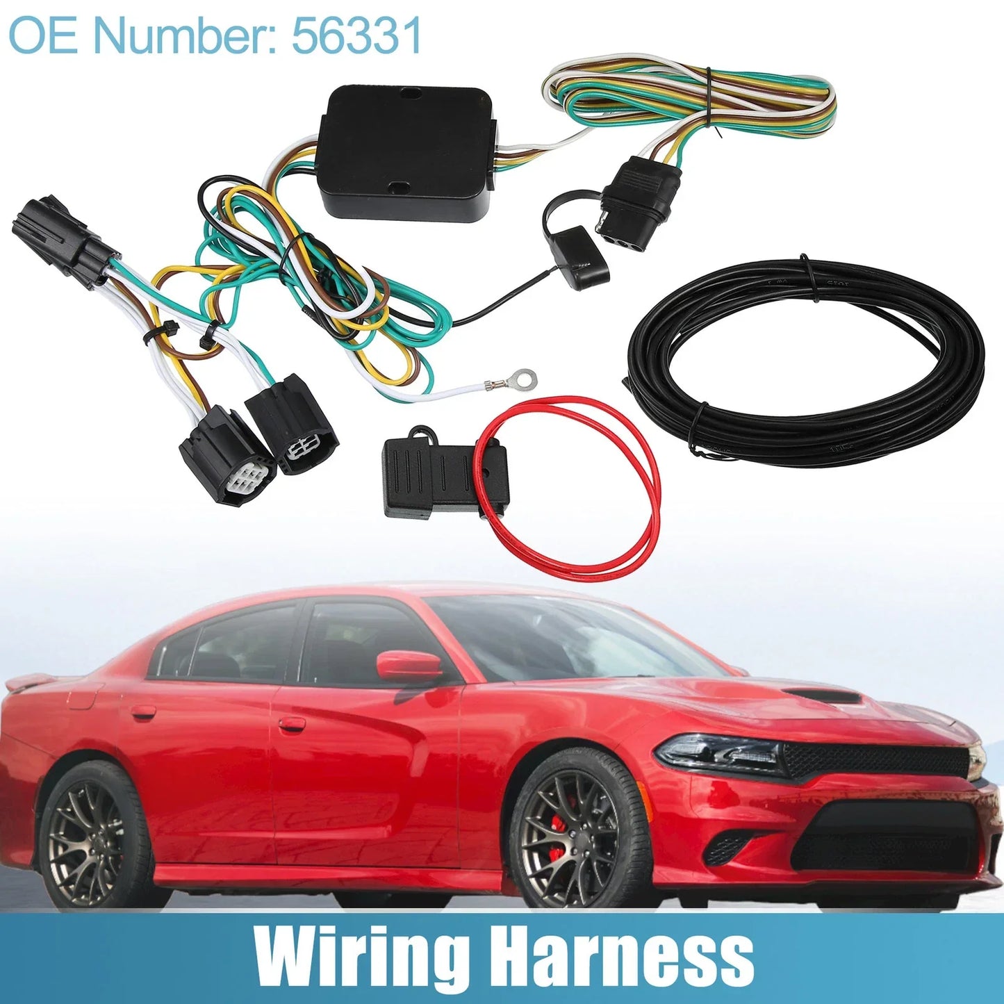 4-Pin Trailer Wiring Harness for Dodge Grand Caravan (2011-2016)
