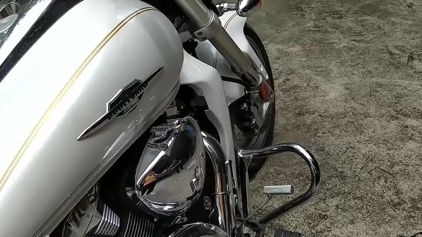 Skull Skeleton Ornament for Harley Chopper Headlight Visor (All Years)