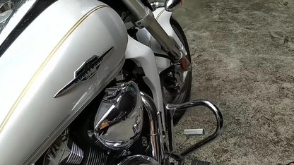 Skull Skeleton Ornament for Harley Chopper Headlight Visor (All Years)