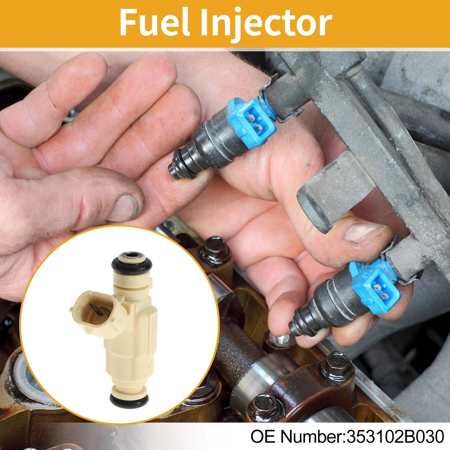Fuel Injector for Honda Fit 2017-2019 Engine Fuel Nozzle (2017-2019)