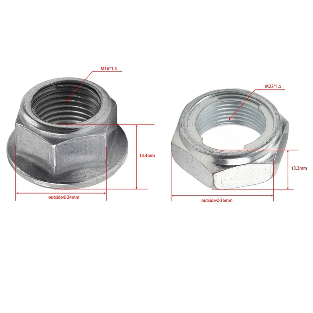 Wheel Axle Nut Screw for Honda CRF450R CRF450X (2002-2021)