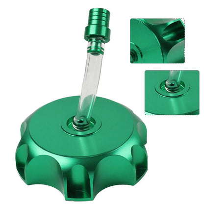 49mm Green Gas Fuel Tank Cap for Yamaha Taotao SSR XR50 Apollo ATV (70-150cc)