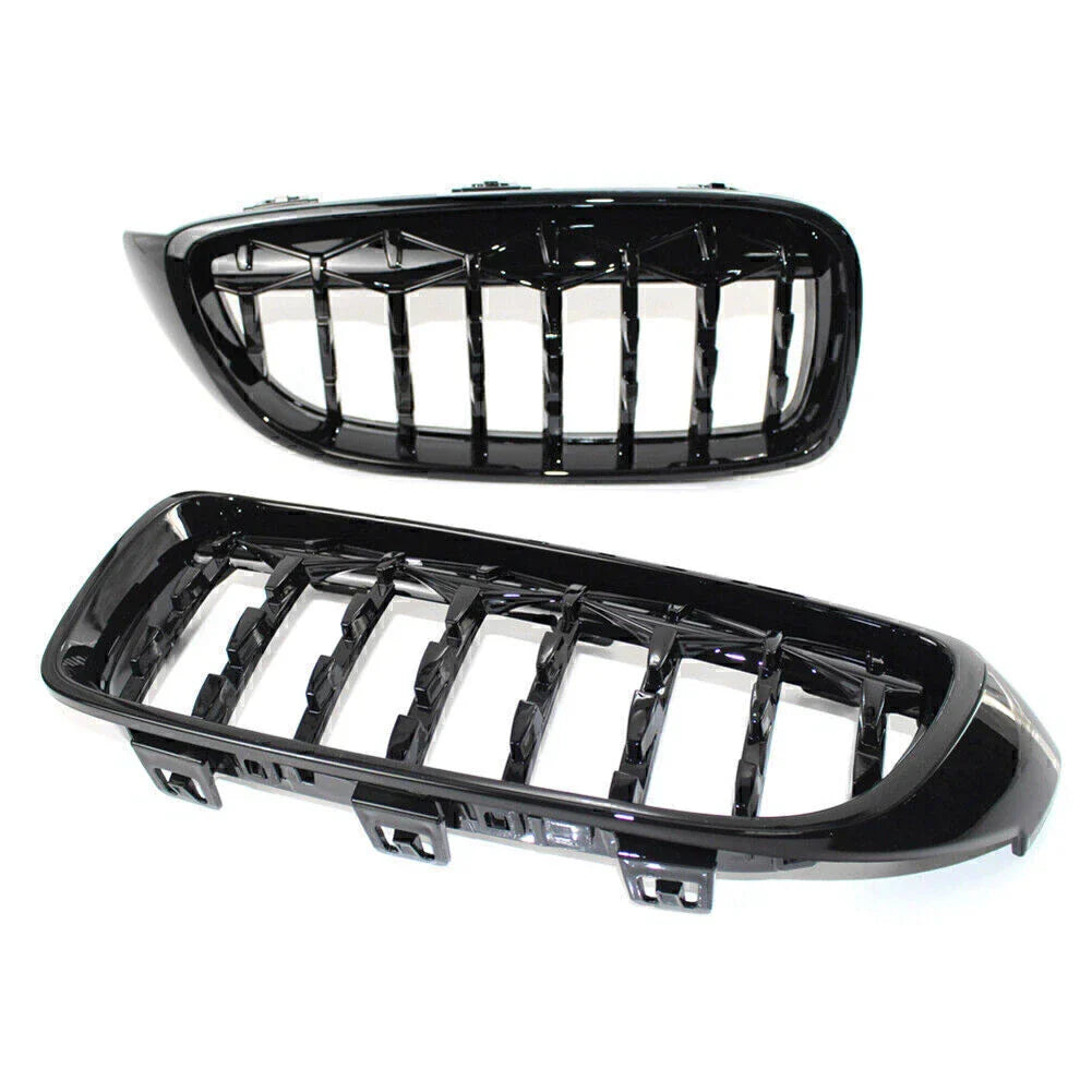 Mesh Grille for BMW 4-Series F32 F33 F36 Sedan/Wagon Diamond Style (2014-2020)