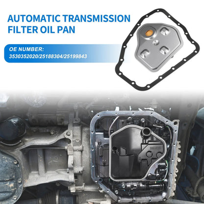 Transmission Filter Oil Pan Gasket Kit for Chevrolet (2020)