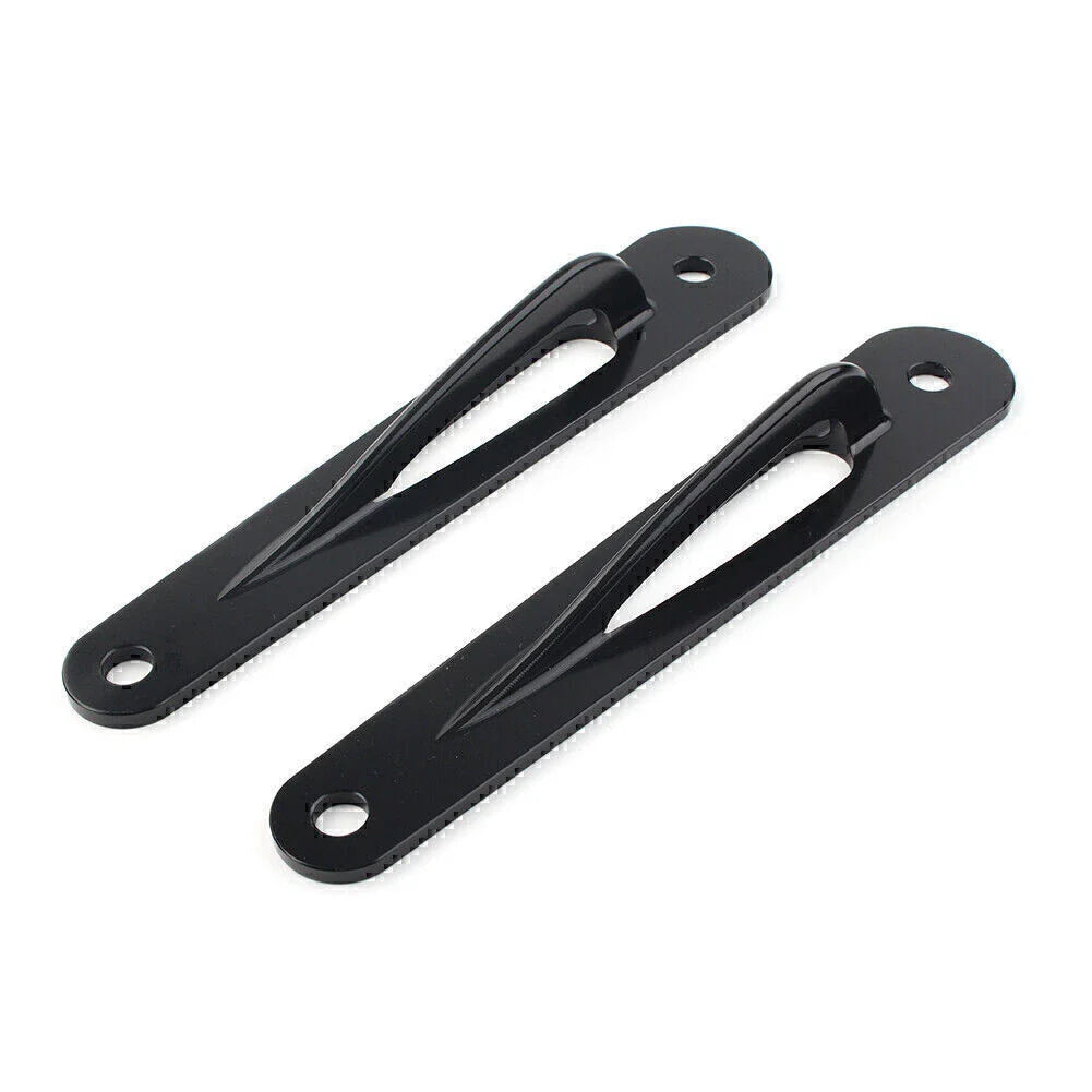 Black Custom Tie-Down Brackets for Harley Touring Ultra Limited (2014-2023)