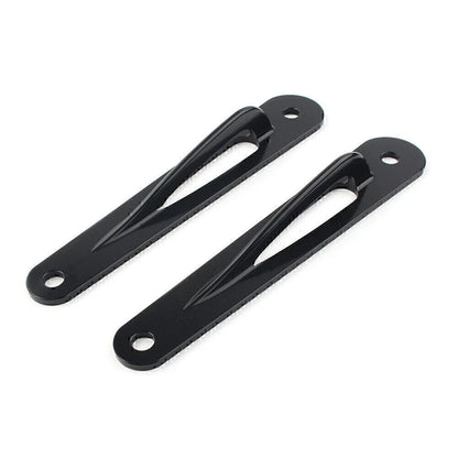 Black Custom Tie-Down Brackets for Harley Touring Ultra Limited (2014-2023)